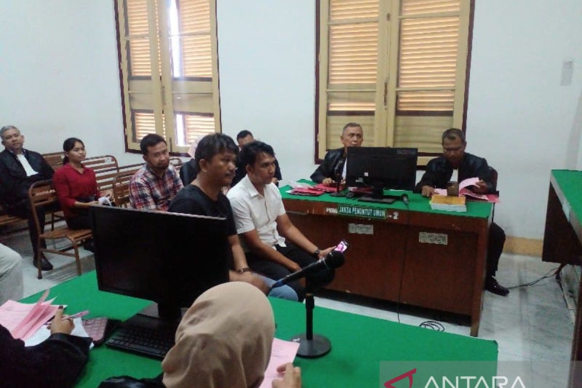 Bawa sabu 2 kg warga Asahan dan Riau diadili di PN Medan