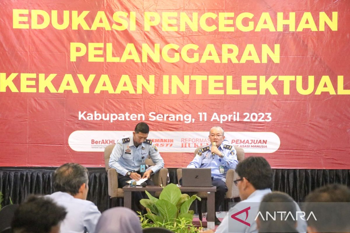 Urgensi Perlindungan Kekayaan Intelektual Meningkat, Upaya Kemenkumham Banten Berikan Edukasi