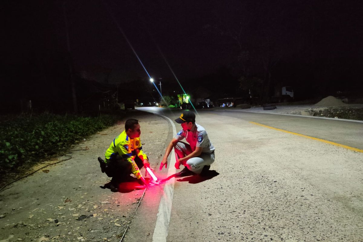 Jasa Raharja dan Polres Lebak Lakukan Olah TKP Bersama di Lebak Selatan