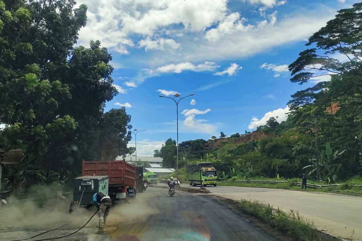 BPJN Lampung: Penutupan lubang jalan fokus perbaikan jelang Lebaran
