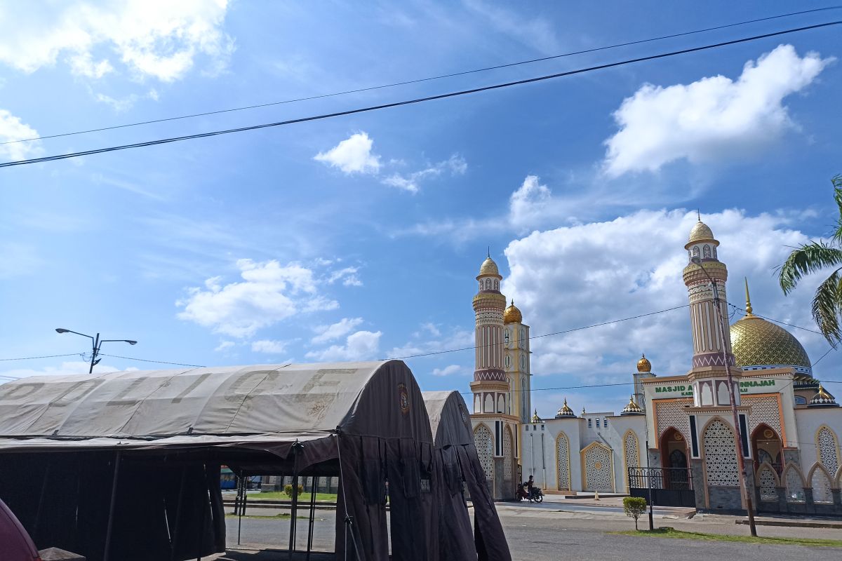 Polisi dirikan pos pengamanan Idul Fitri di masjid dan di perbatasan