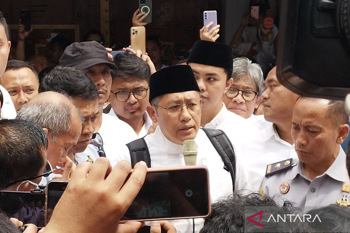 Anas Urbaningrum bebas dari Lapas Sukamiskin Kota Bandung