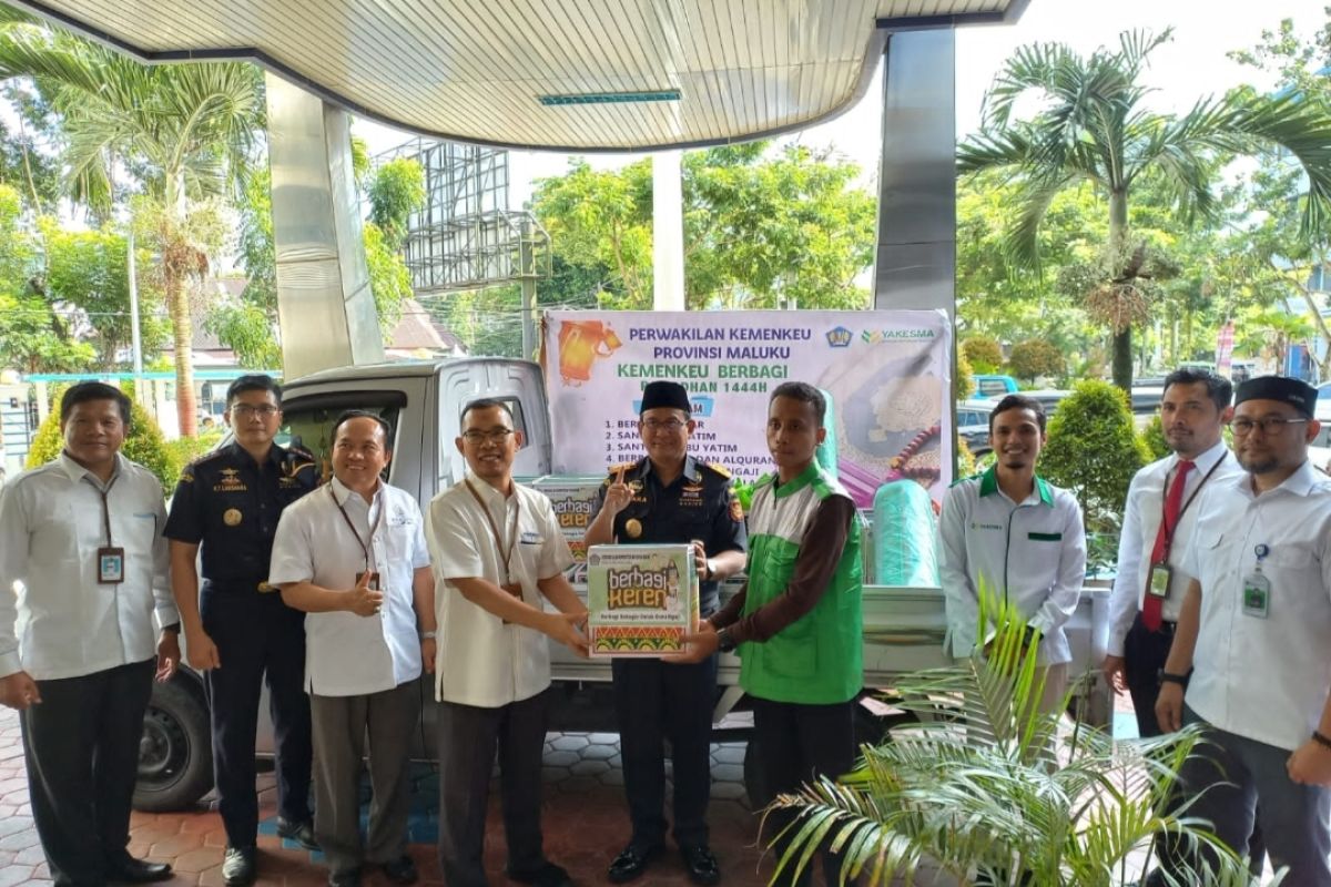 Kemenkeu provinsi Maluku berbagi di bulan Ramadhan