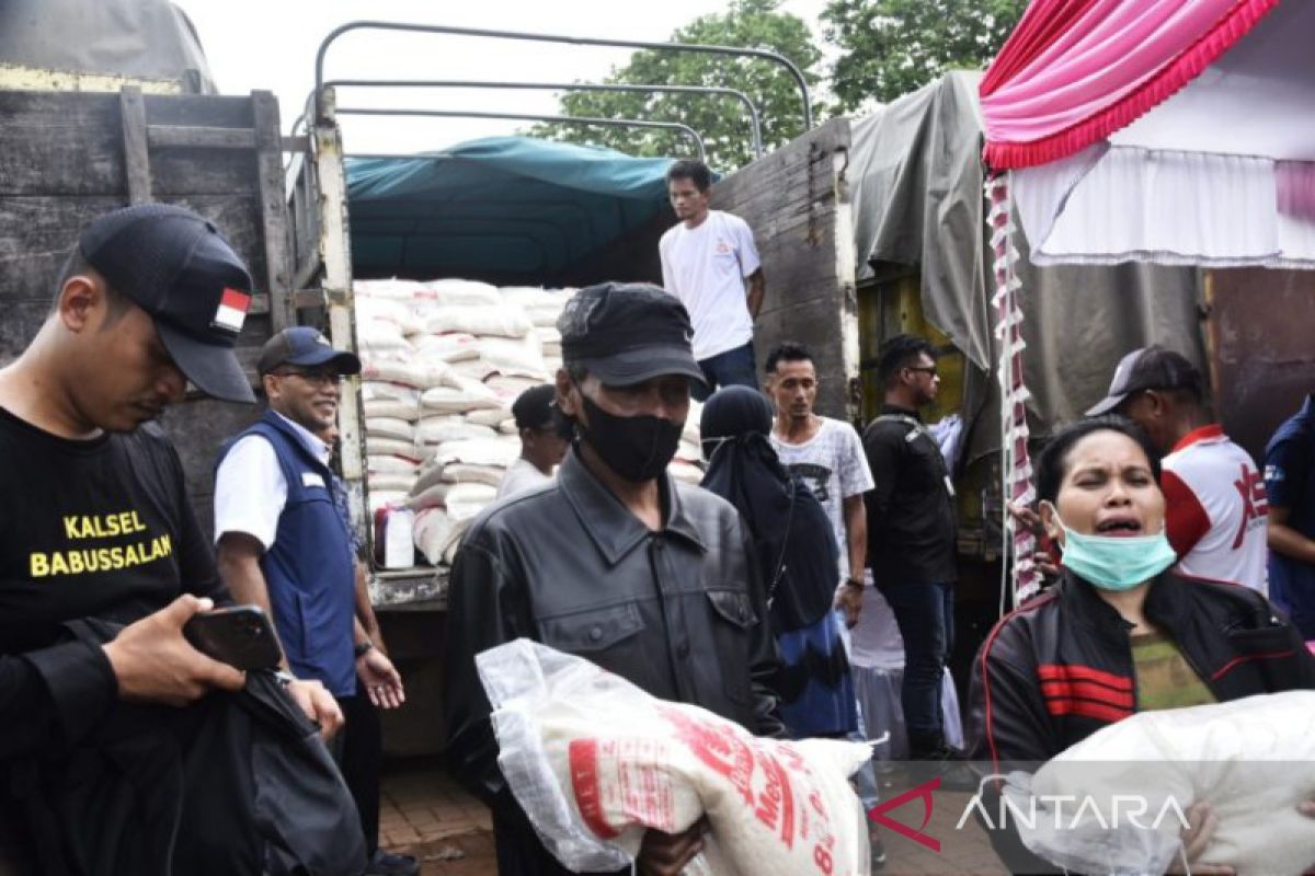 Hampir 200 ribu keluarga di Kalsel dapat penyaluran beras dari pemerintah pusat