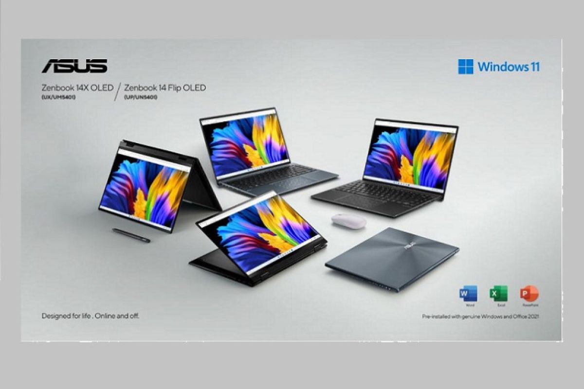 ASUS Zenbook 14 OLED, laptop ultra portabel dan berperforma tinggi