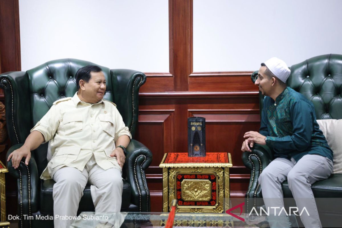 Habib Jafar soroti nasionalisme anak muda saat bertemu Prabowo