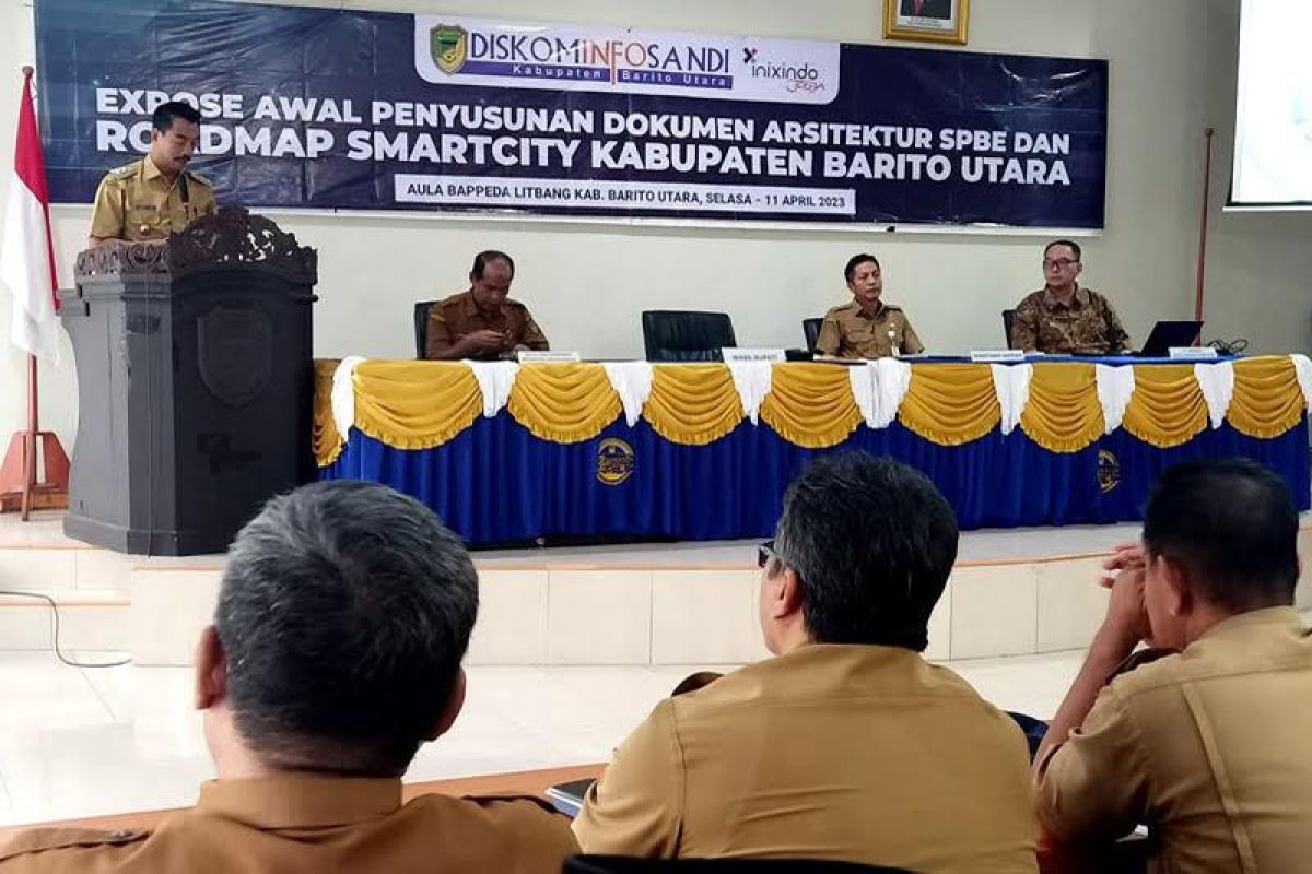 Pemkab Barito Utara sampaikan penyusunan  dokumen  SPBE dan RMSC