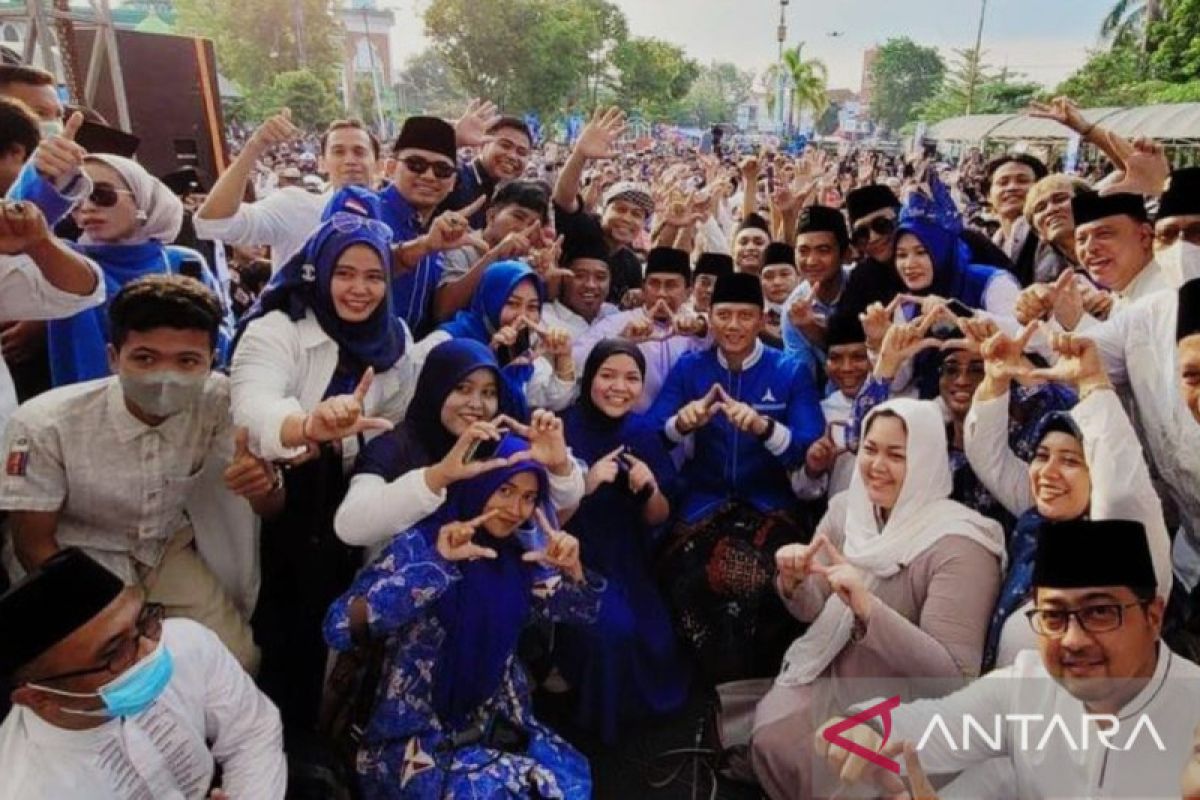 Ketum Demokrat AHY sampaikan salam SBY kepada warga Madura