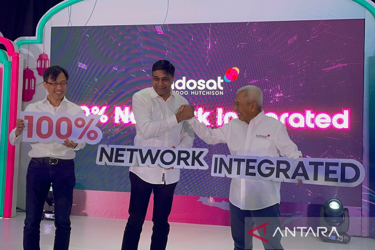 Sambut lebaran, jaringan Indosat 100 persen telah terintegrasi