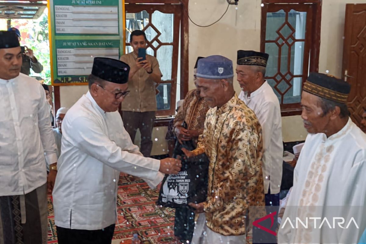Pemkab Tabalong bantu renovasi masjid Desa Masingai II sebesar Rp150 juta