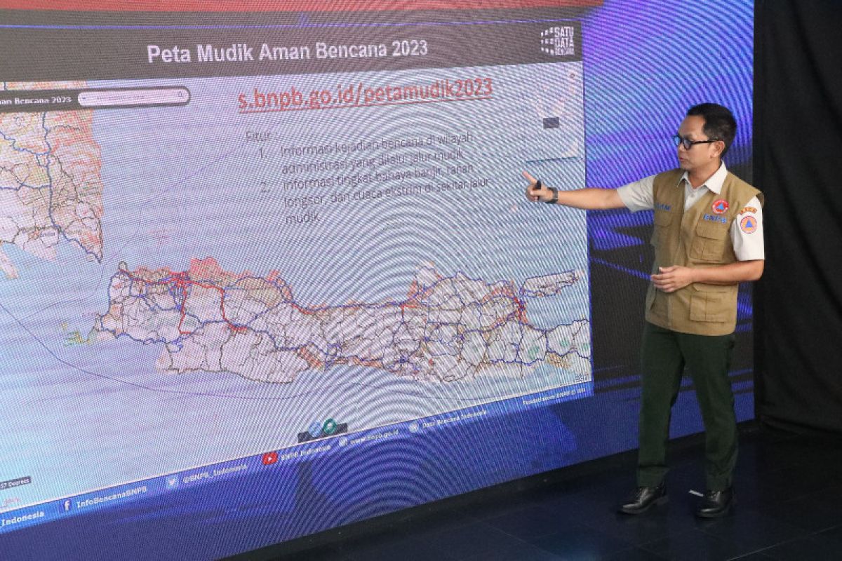 BNPB luncurkan Peta Mudik Aman Bencana untuk membantu masyarakat