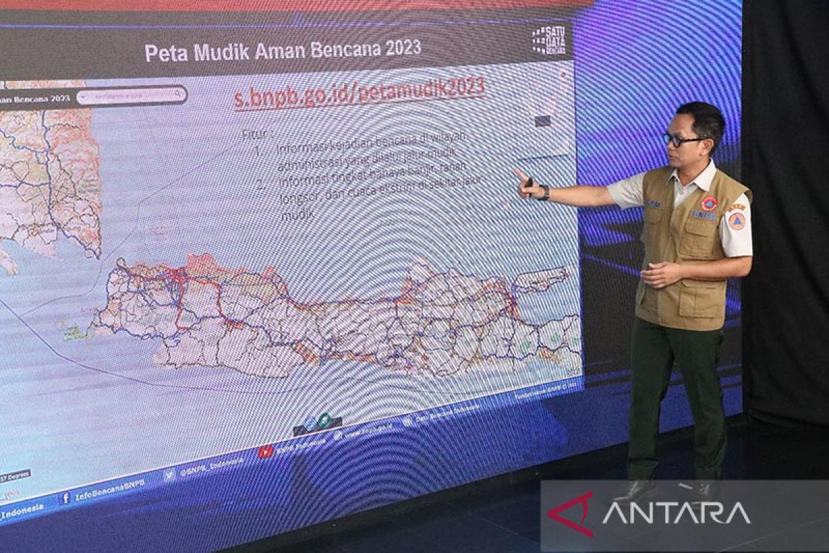 BNPB luncurkan Peta Mudik Aman Bencana untuk bantu masyarakat