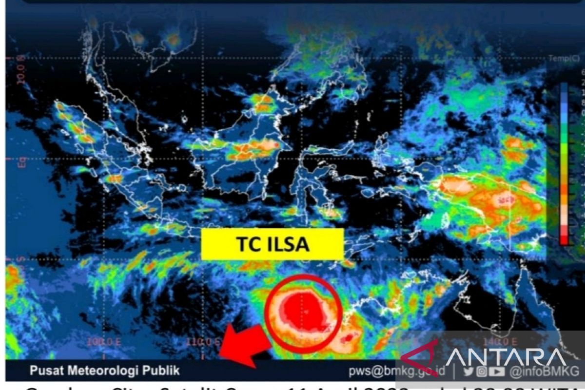 BMKG minta warga waspadai dampak Siklon Tropis Ilsa di Bali