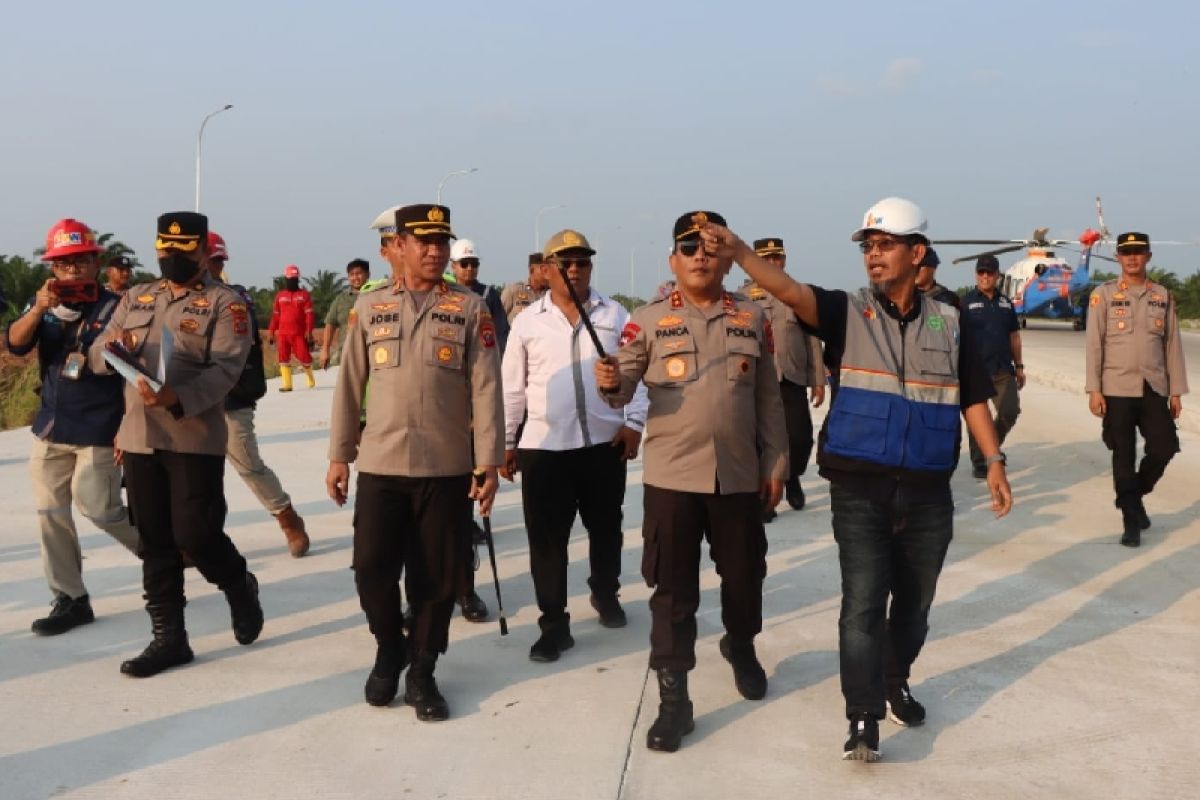 Kapolda minta sarana prasarana Tol Indrapura-Tebing Tinggi segera dipersiapkan