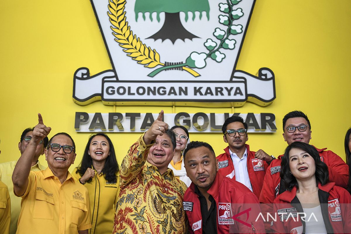 Golkar - PSI sepakat mendorong lahirnya koalisi besar pada Pemilu 2024