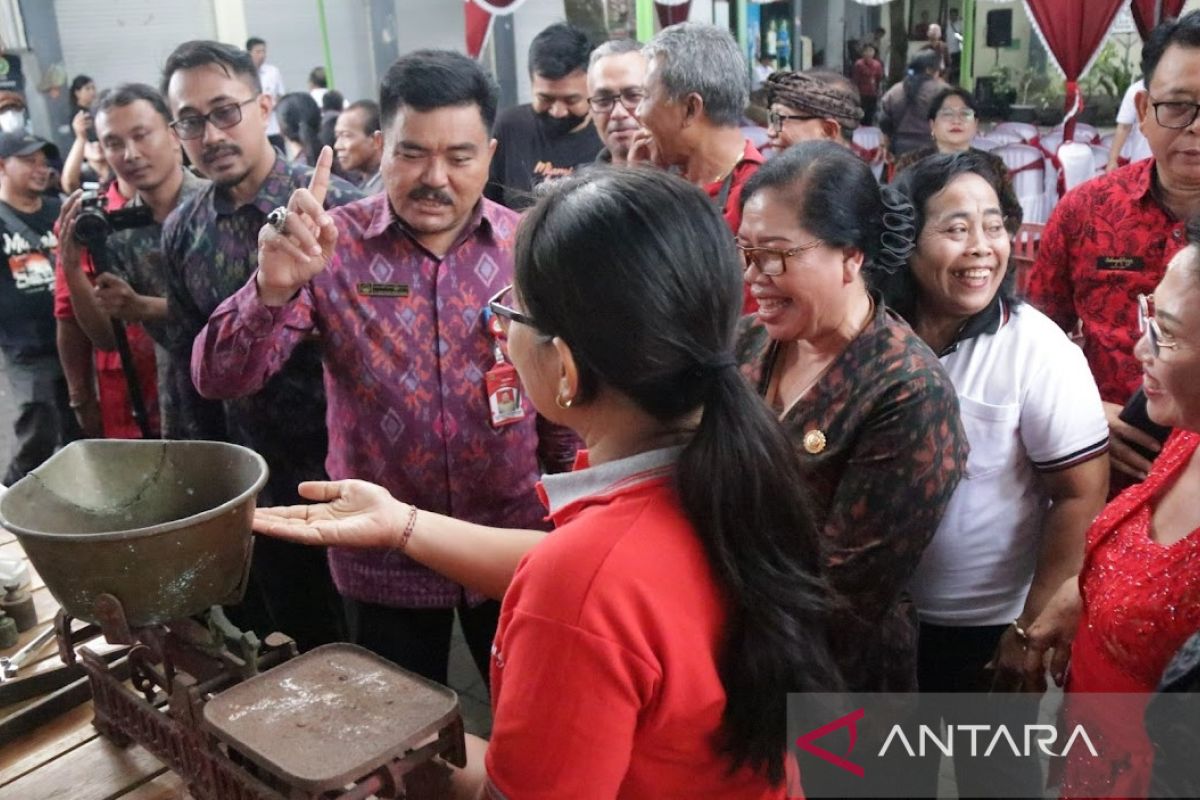 Pemkab Tabanan gelar pasar murah untuk antisipasi kerawanan pangan