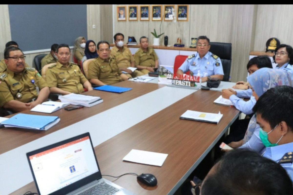 Kemenkumham harmonisasi Ranperda RTRW Provinsi Sumsel