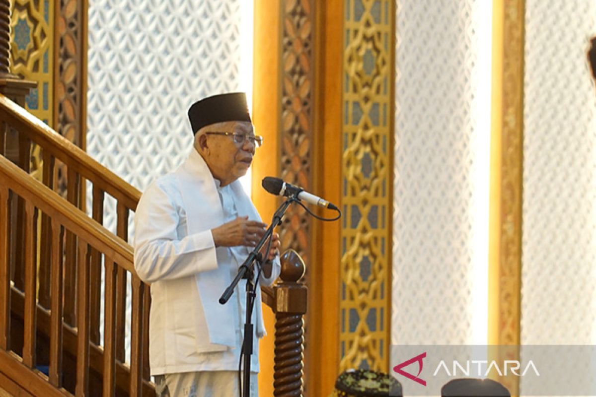 Wapres beri ceramah agama di Gorontalo