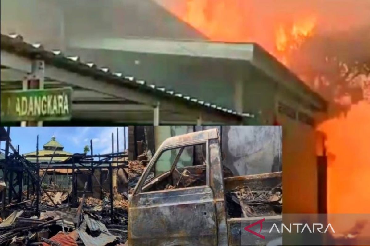 Tujuh rumah ludes dalam kebakaran di Sampit