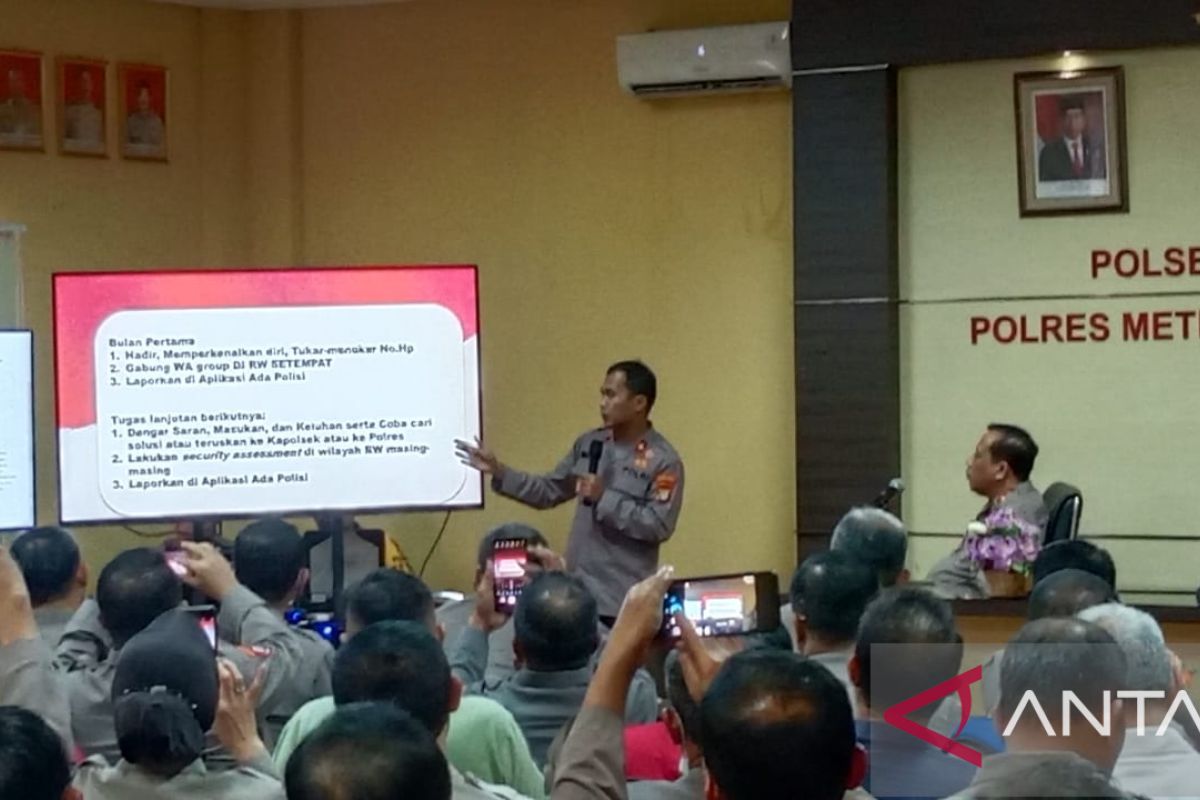 National Police to adopt Jakarta's RW-level police program nationwide