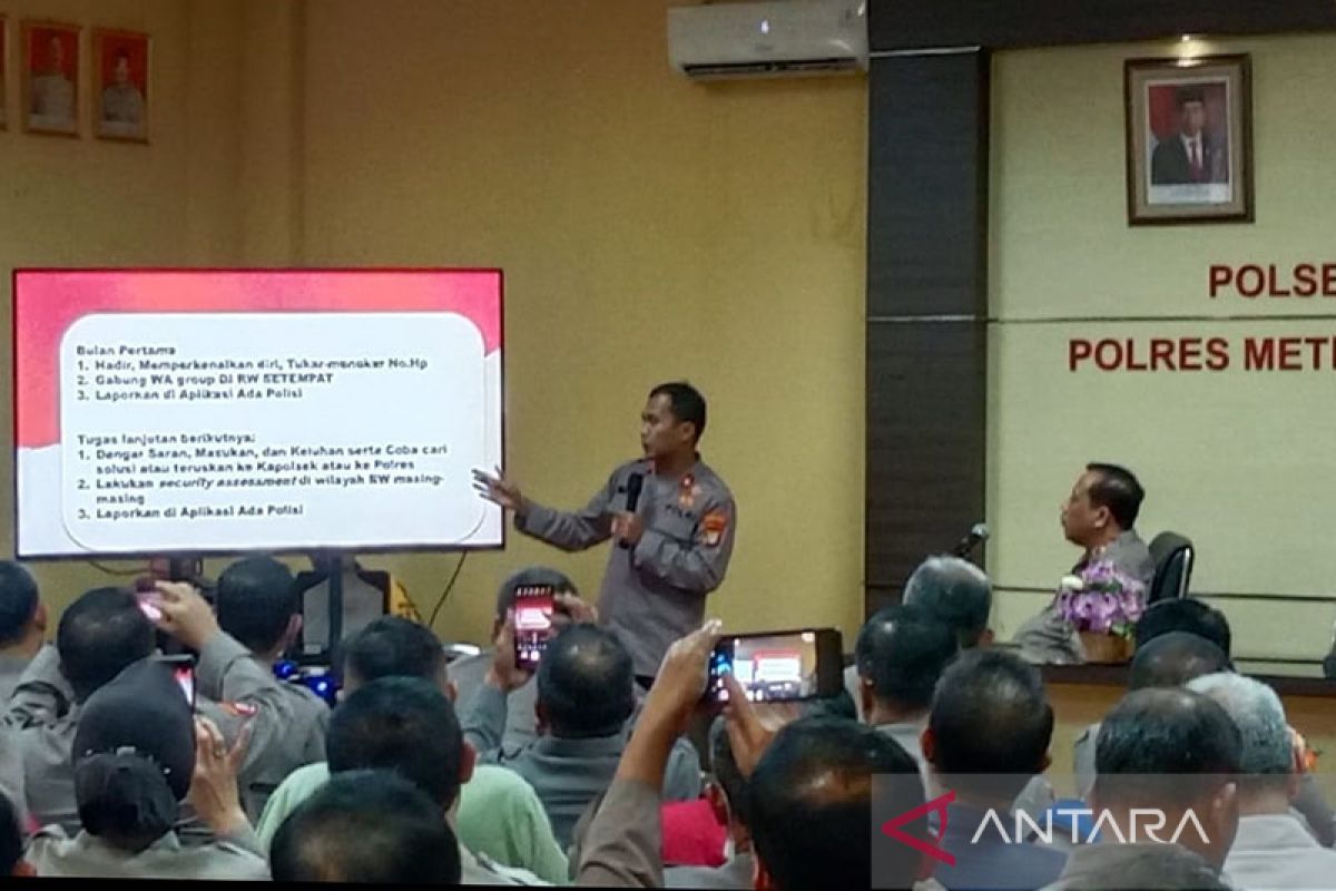 Polisi RW Polda Metro Jaya akan diadopsi di seluruh Indonesia