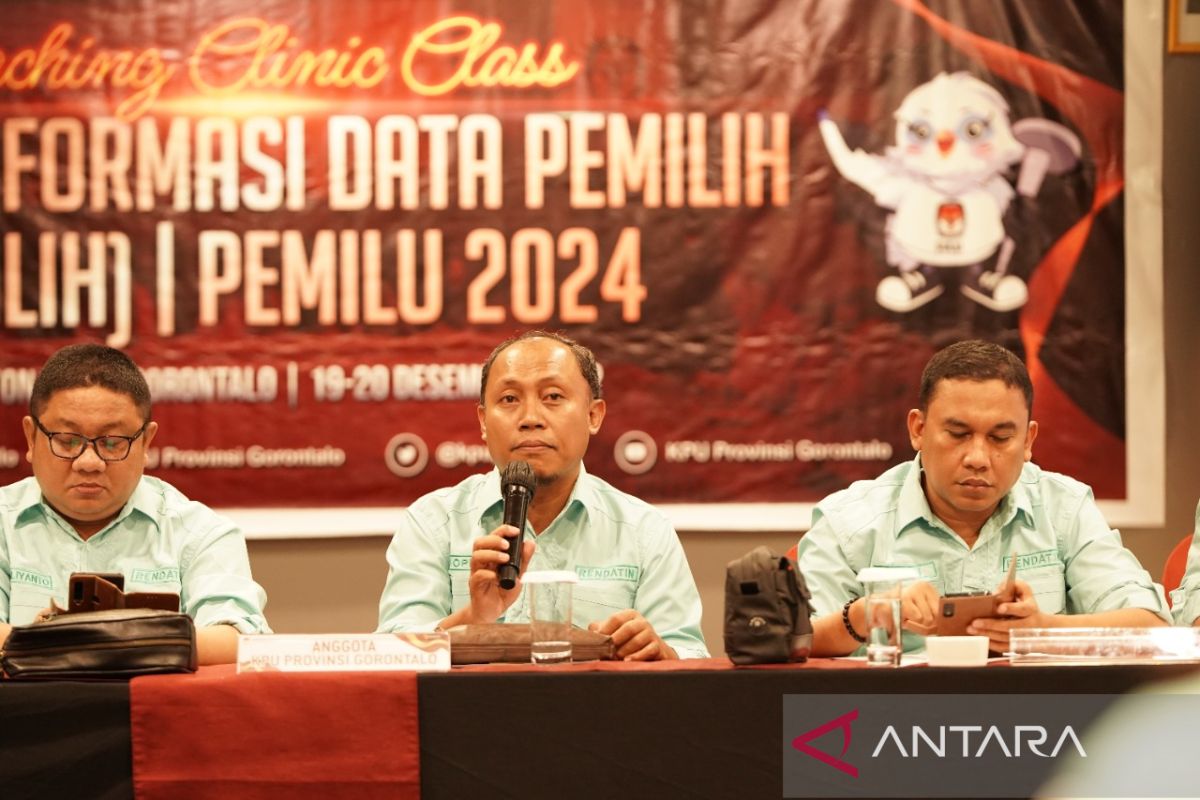 KPU Provinsi Gorontalo minta warga proaktif cek DPS Pemilu