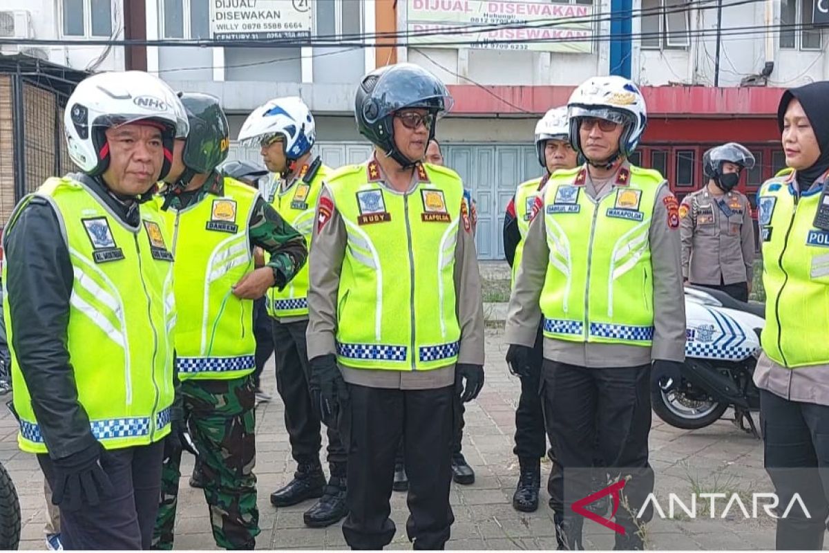 Kapolda Banten Cek Kesiapan Personil Amankan Arus Mudik Lebaran