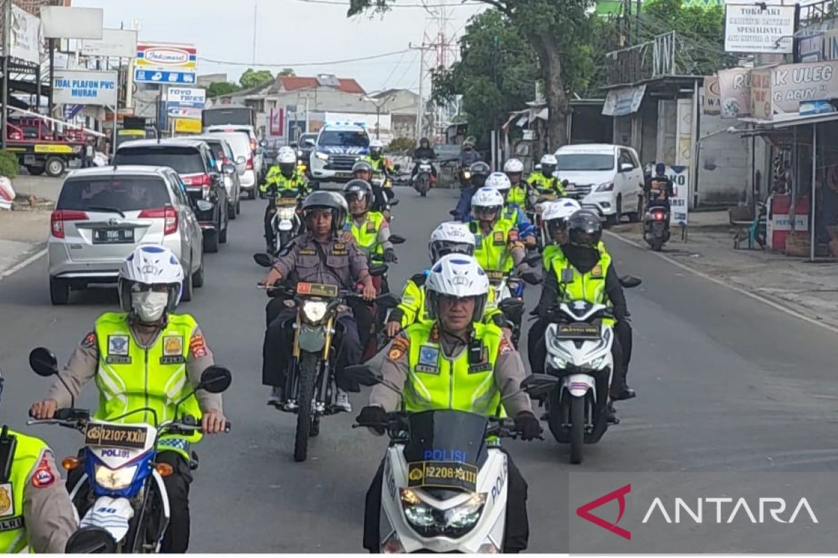 Cek Persiapan Jalur Mudik Lebaran, Forkopimda Banten Gelar Patroli Bersama
