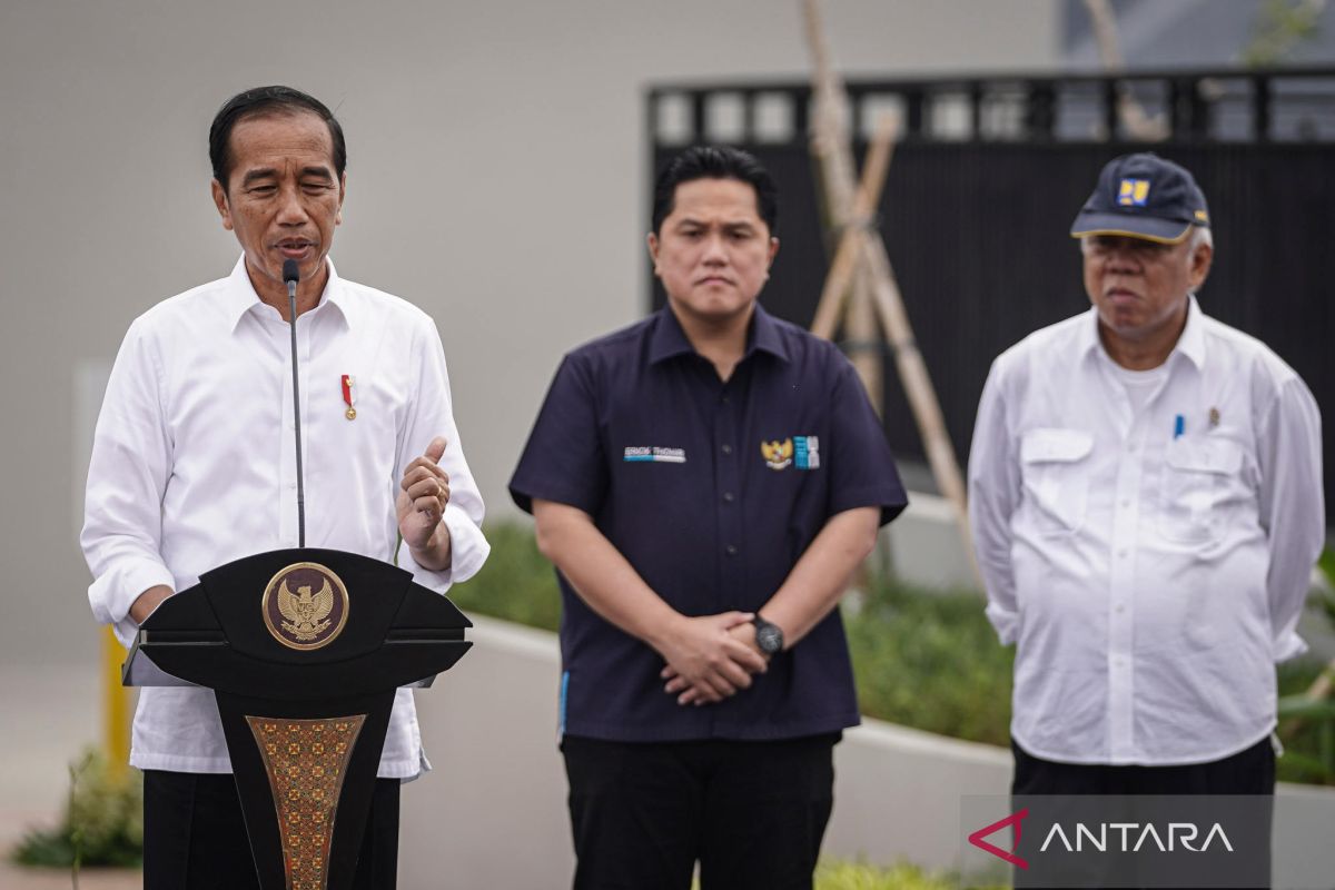 Presiden Joko Widodo ditanya wartawan di mana akan rayakan lebaran