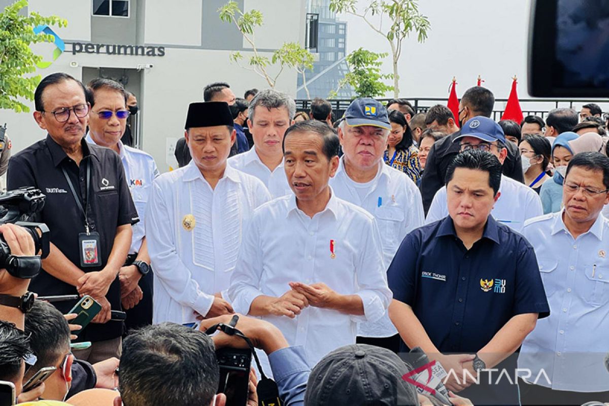 Jokowi sebut Perpres gaji pegawai IKN perlu konsolidasi kementerian