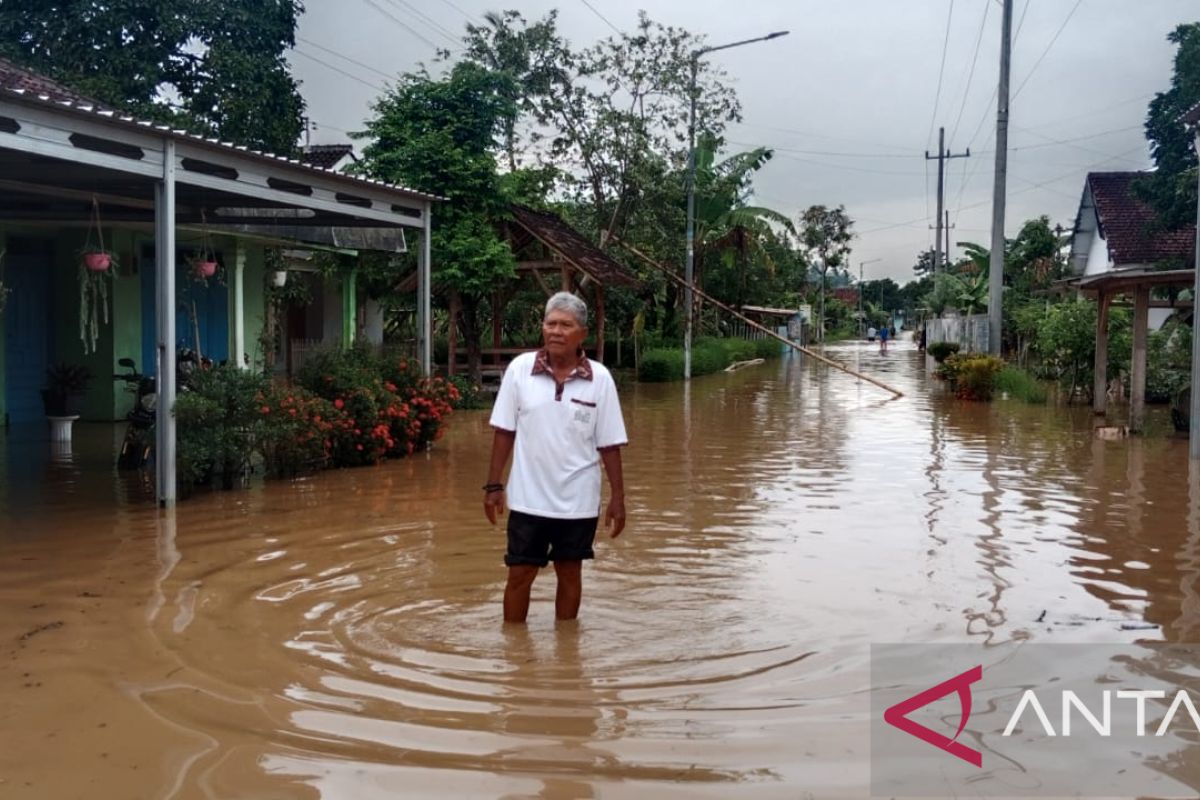 BPBD: Sebanyak 748 rumah yang berada di dua desa di Jember terendam banjir
