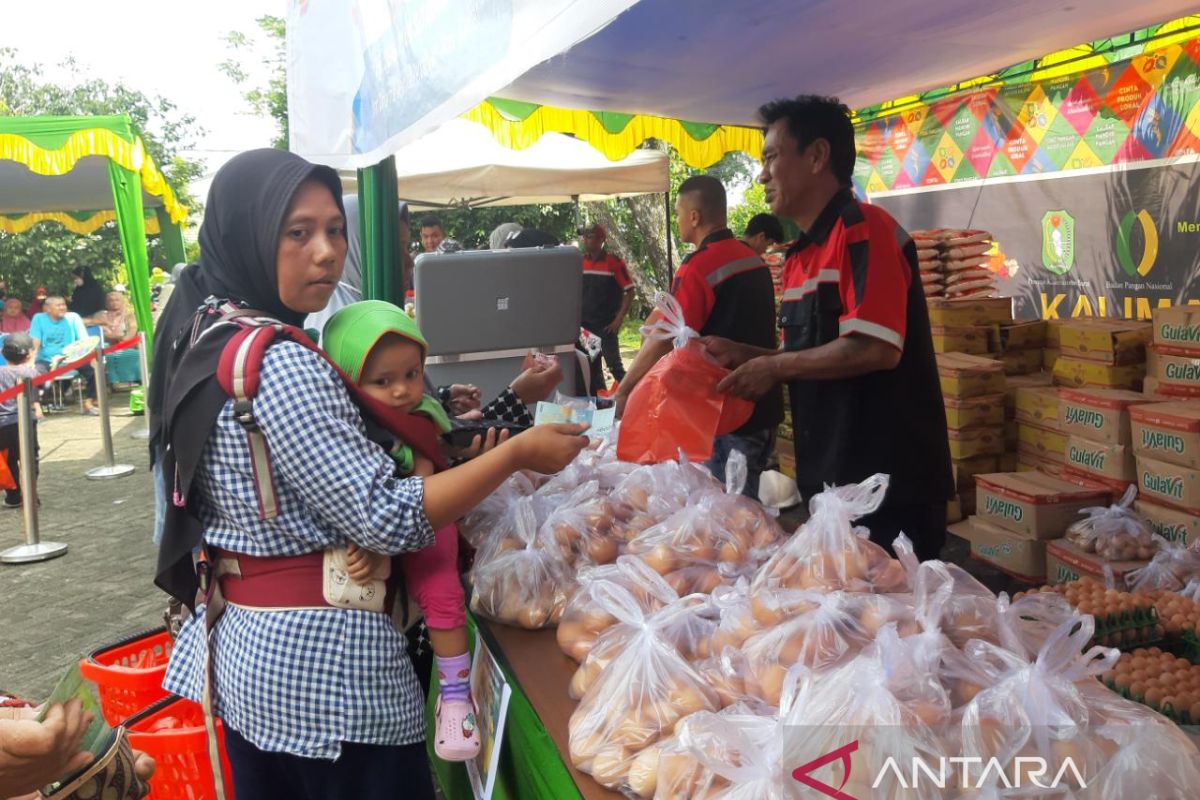 Gerakan Pangan Murah hadirkan 1.000 paket kendalikan inflasi di Kalbar