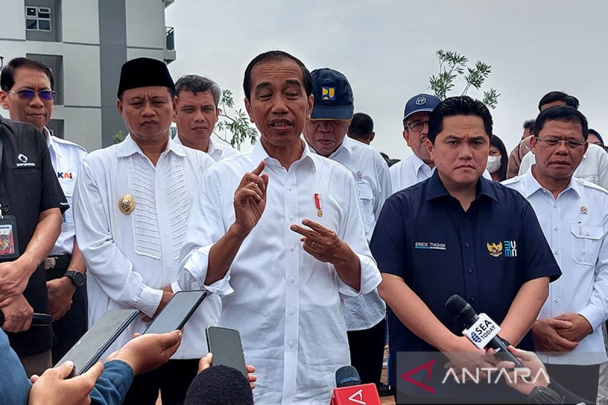 Presiden Jokowi resmikan Hunian Milenial untuk Indonesia