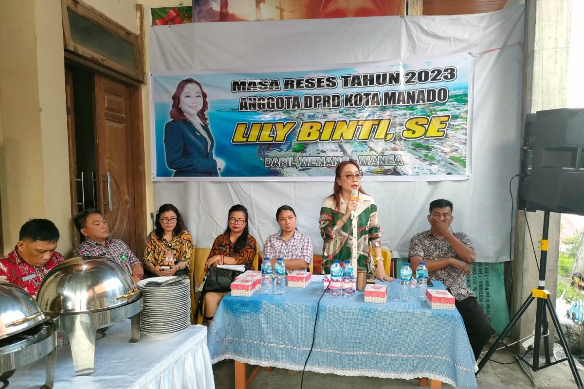 Gelar reses di Mahakeret Timur, legislator Lily Binti langsung Turlap