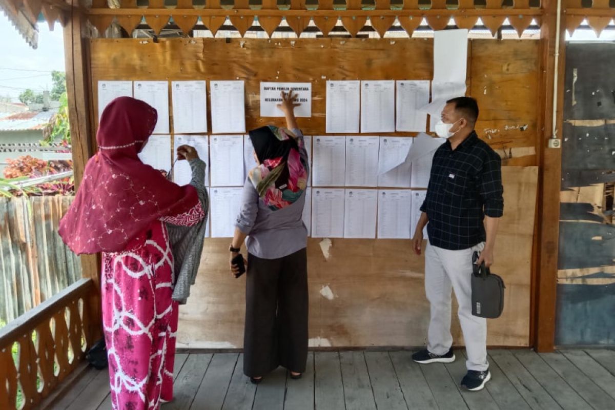 KPU Palu mulai umumkan daftar pemilih sementara kepada masyarakat