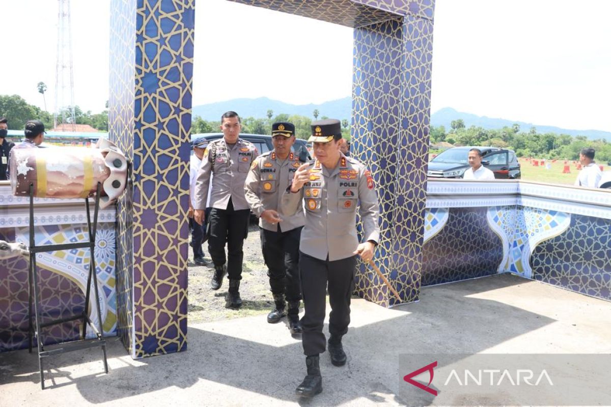 Kapolda Bali cek kesiapan sejumlah fasilitas mudik di Pelabuhan Gilimanuk