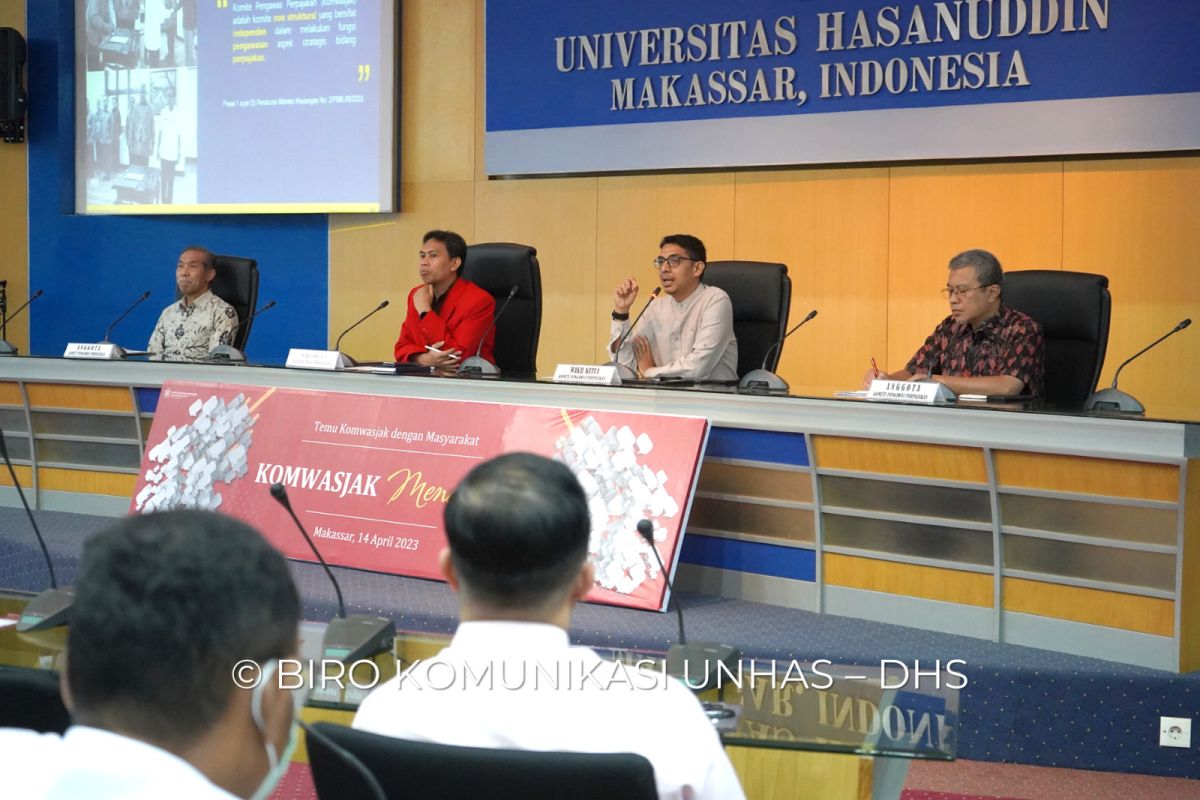 Unhas Makassar tuan rumah pertemuan Komwasjak dengan masyarakat Sulsel