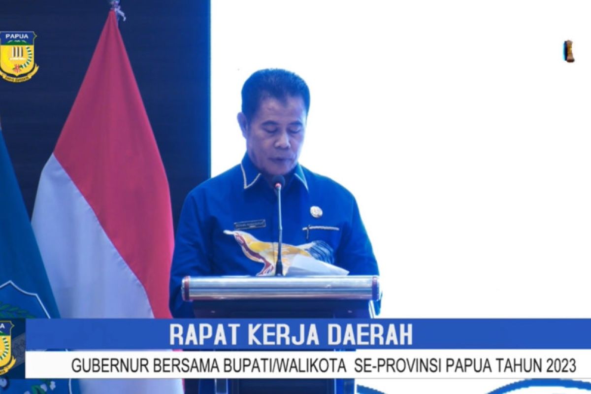 Plh Gubernur Papua Ridwan: enam isu strategis pada Rakerda bupati/walikota