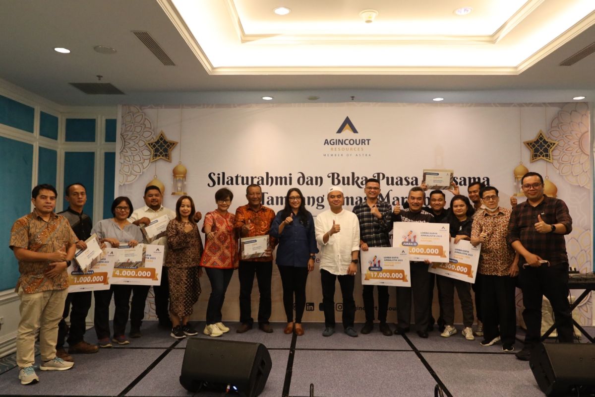 PT Agincourt Resources umumkan pemenang Lomba Karya Jurnalistik 2023