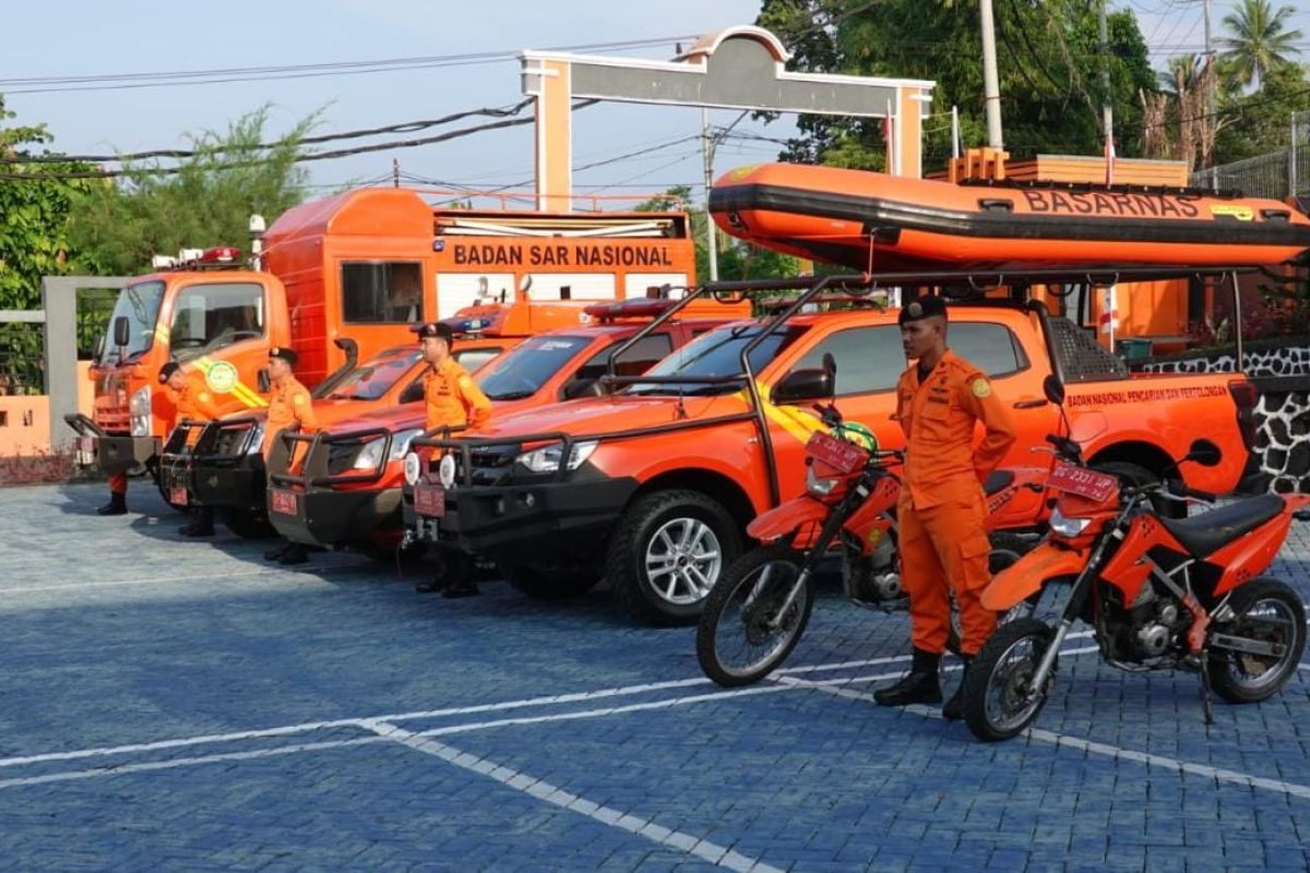 Basarnas Ternate menggelar apel siaga SAR khusus Idul Fitri