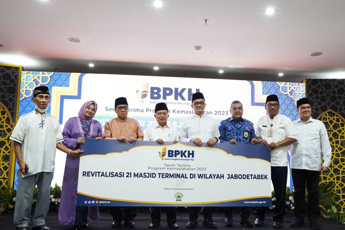 BPKH gandeng DMI revitalisasi 21 masjid dan mushalla terminal