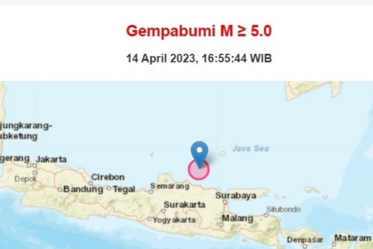 BMKG sebut Kedalaman sumber gempa Laut Jawa berdampak meluasnya guncangan