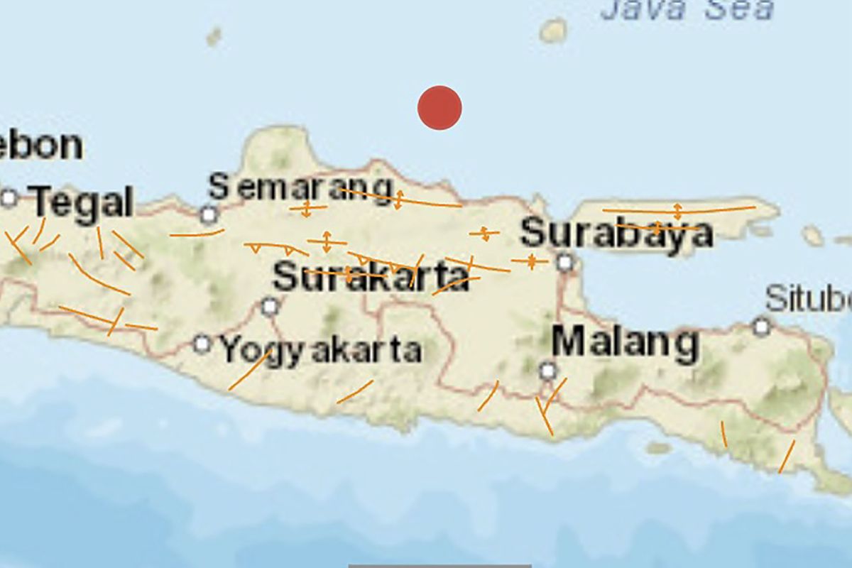 Gempa Tuban dirasakan hingga wilayah Malang