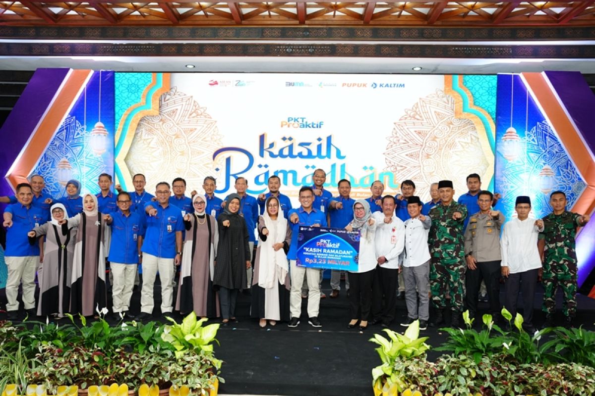 PKT proaktif salurkan bantuan Rp3,2 miliar di Kota Bontang berbagi kasih ramadan