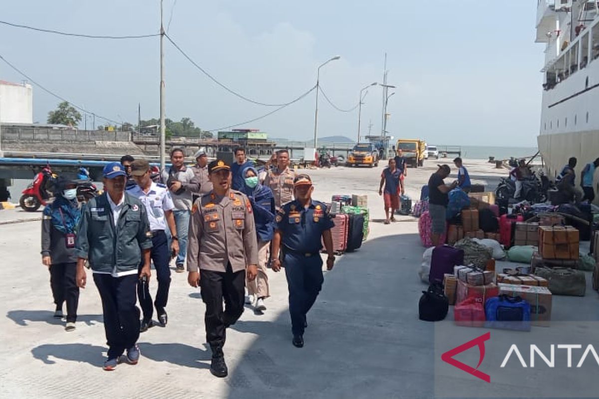 Polisi mencatat pemudik masuk ke Bangka capai ratusan orang