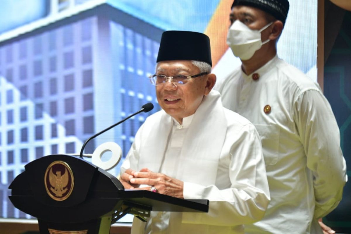 Wapres beri tausiah dan salat Tarawih di Masjid Istiqlal Jakarta