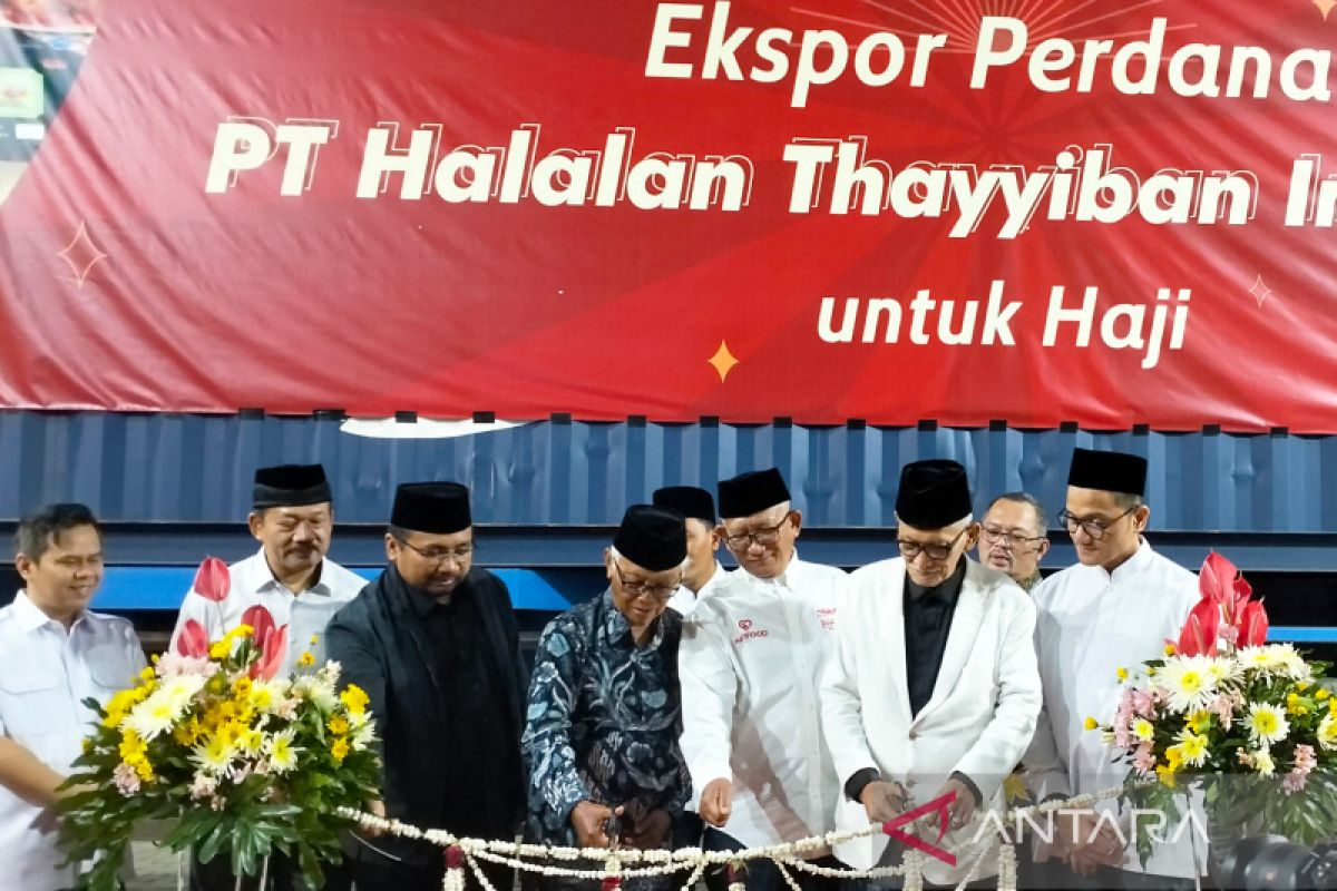 Menag lepas ekspor makanan siap saji asal Solo untuk jemaah haji dan umrah