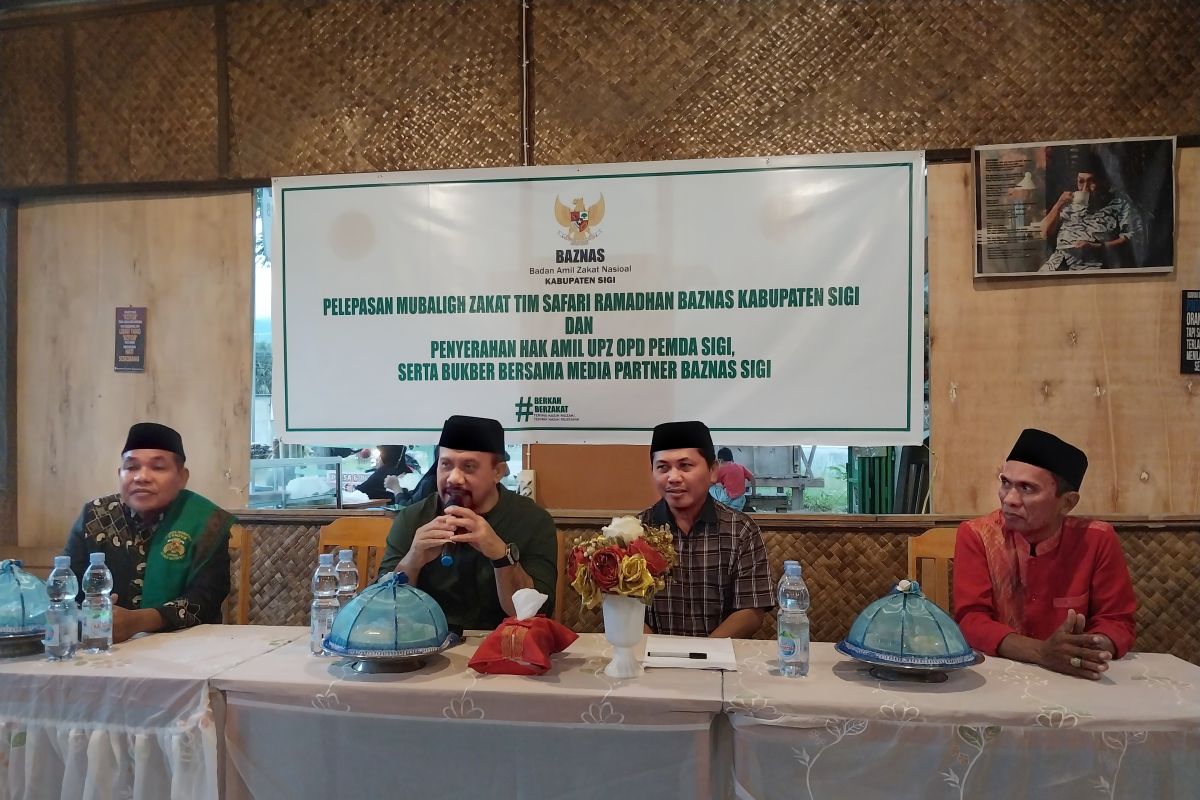 Baznas Sigi turunkan dai sampaikan dakwah tentang zakat