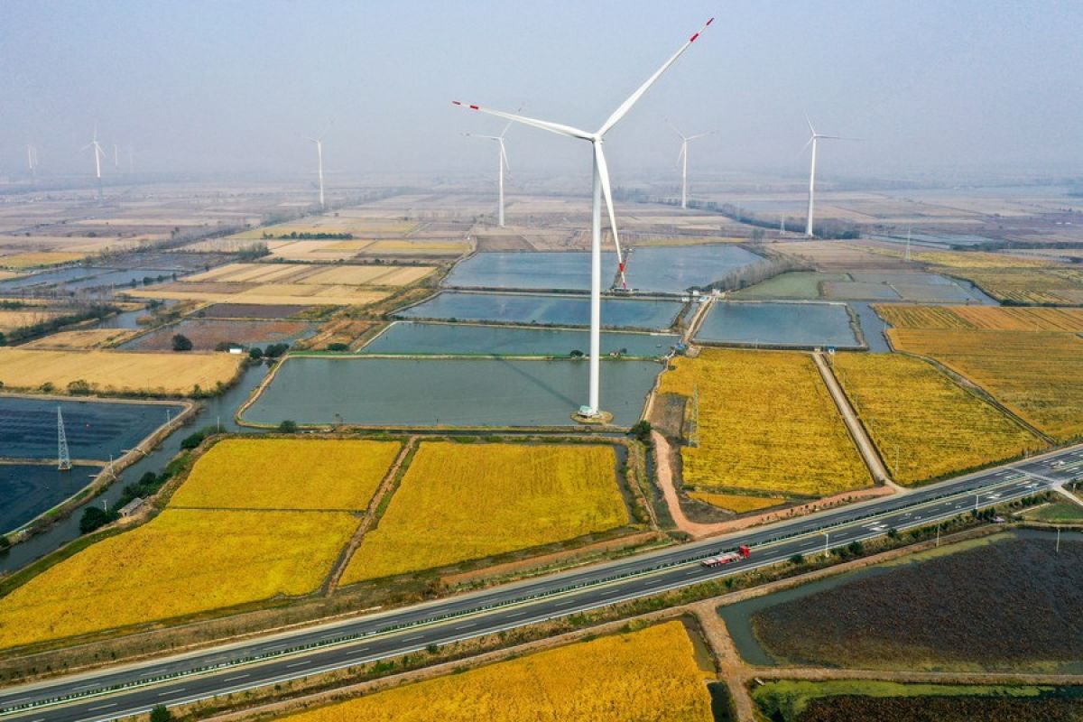 Konsumsi listrik China naik 3,6 persen pada Q1 2023