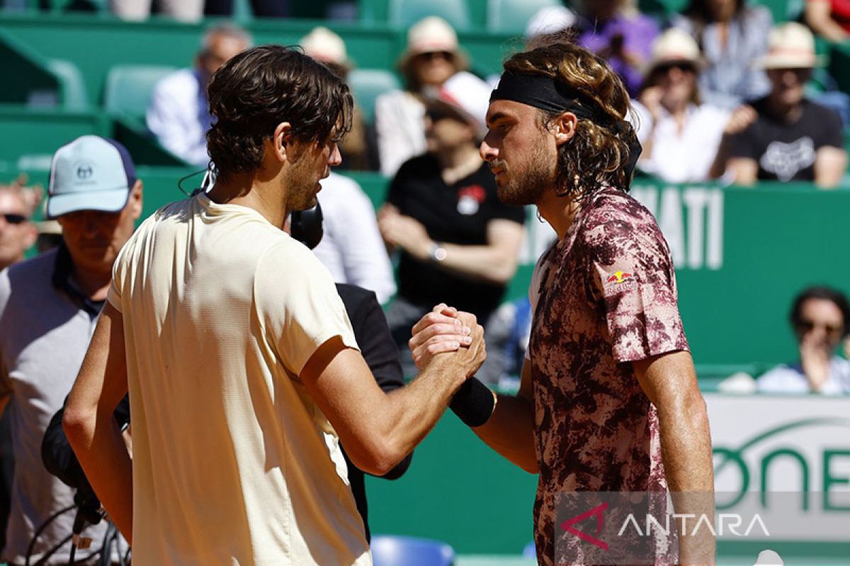 Upaya Tsitsipas pertahankan gelar Monte Carlo berakhir di tangan Fritz